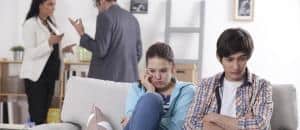 children suffering from their parents drug abuse
