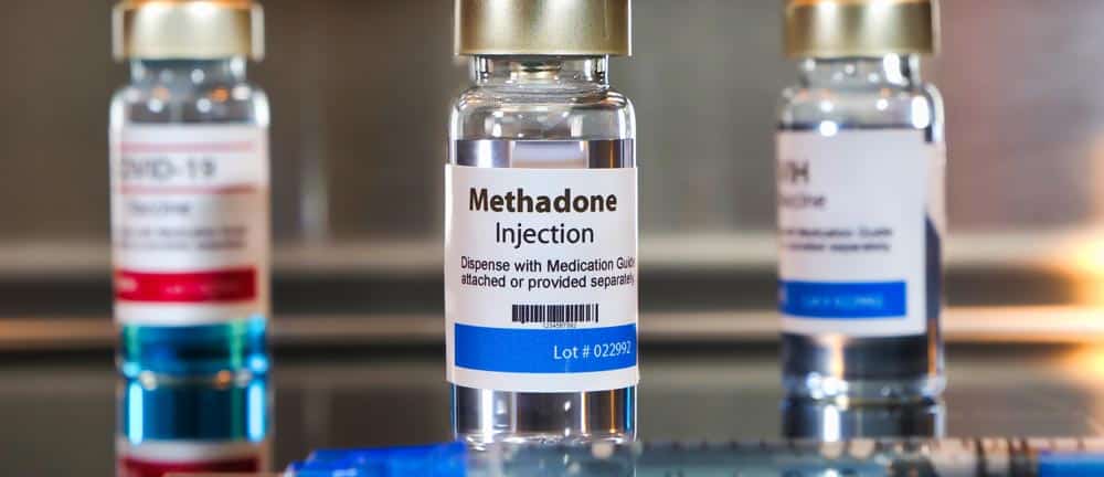 bottles of methadone