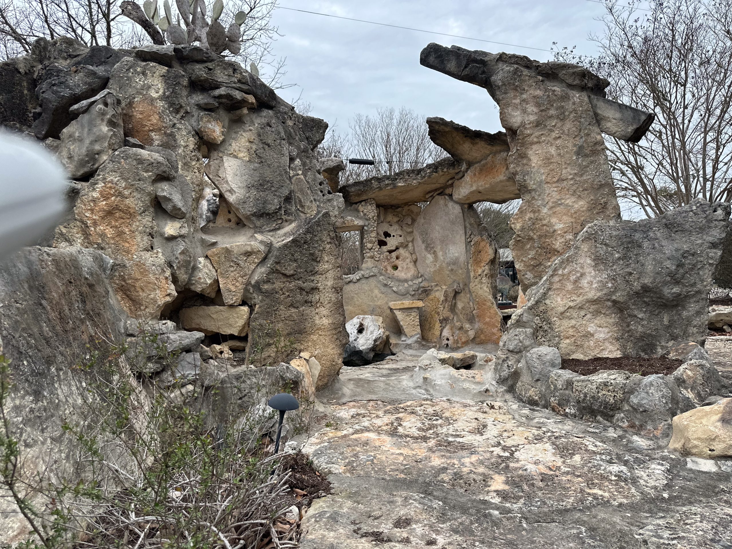 Stone remains at Old Oaks Ranch