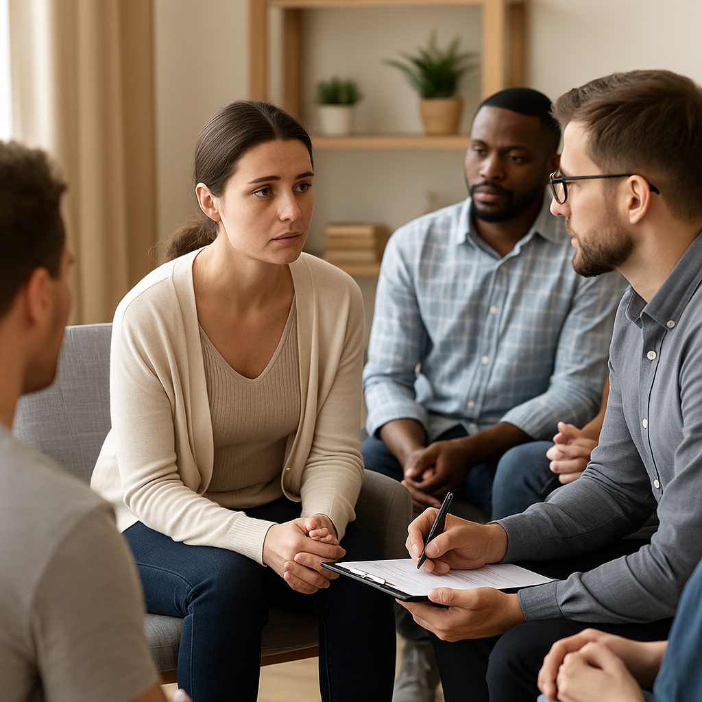 Healthcare professional providing personalized detox treatment in Austin at Nova Recovery Center, offering compassionate support during recovery.