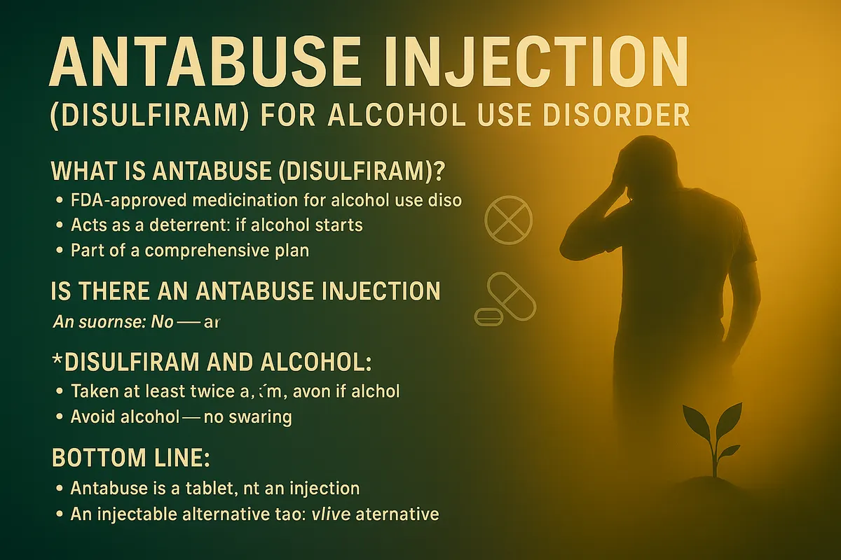 Antabuse Injection (Disulfiram) for Alcohol: Does It Exist?
