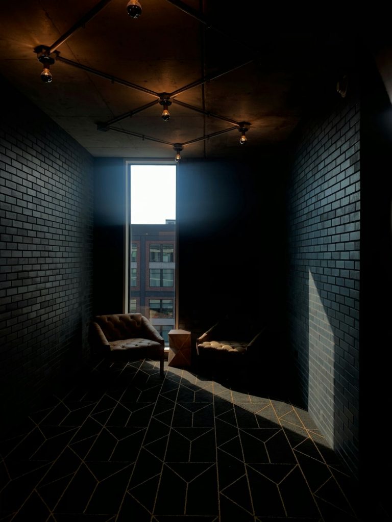 white and black checkered wall -- Photo by Matthew LeJune on Unsplash